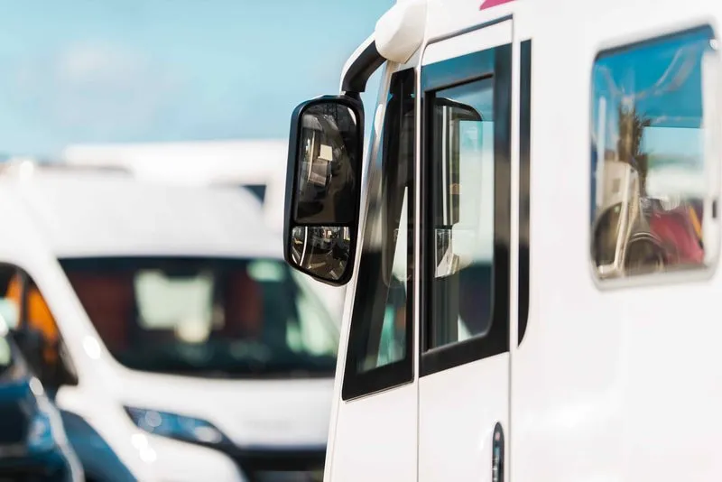 RV Exterior Close-up